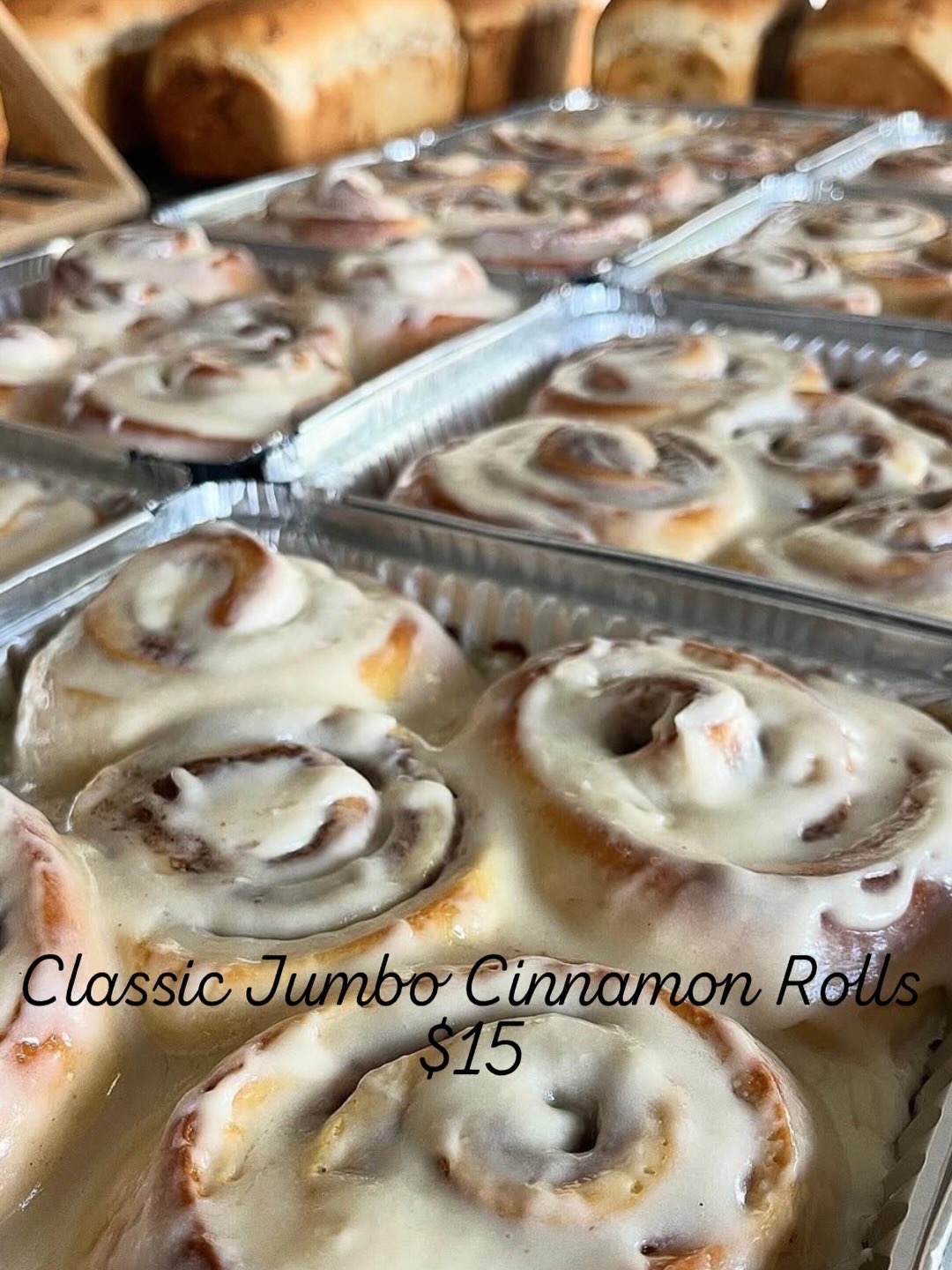 Classic Jumbo Cinnamon Rolls