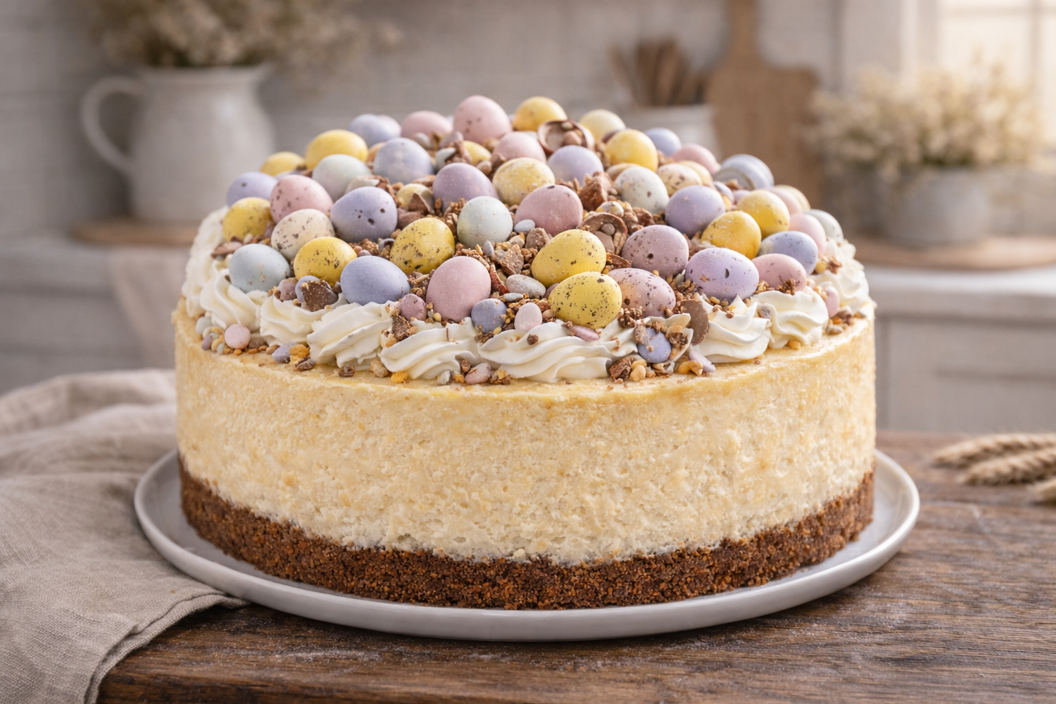 Mini Egg Cheesecake