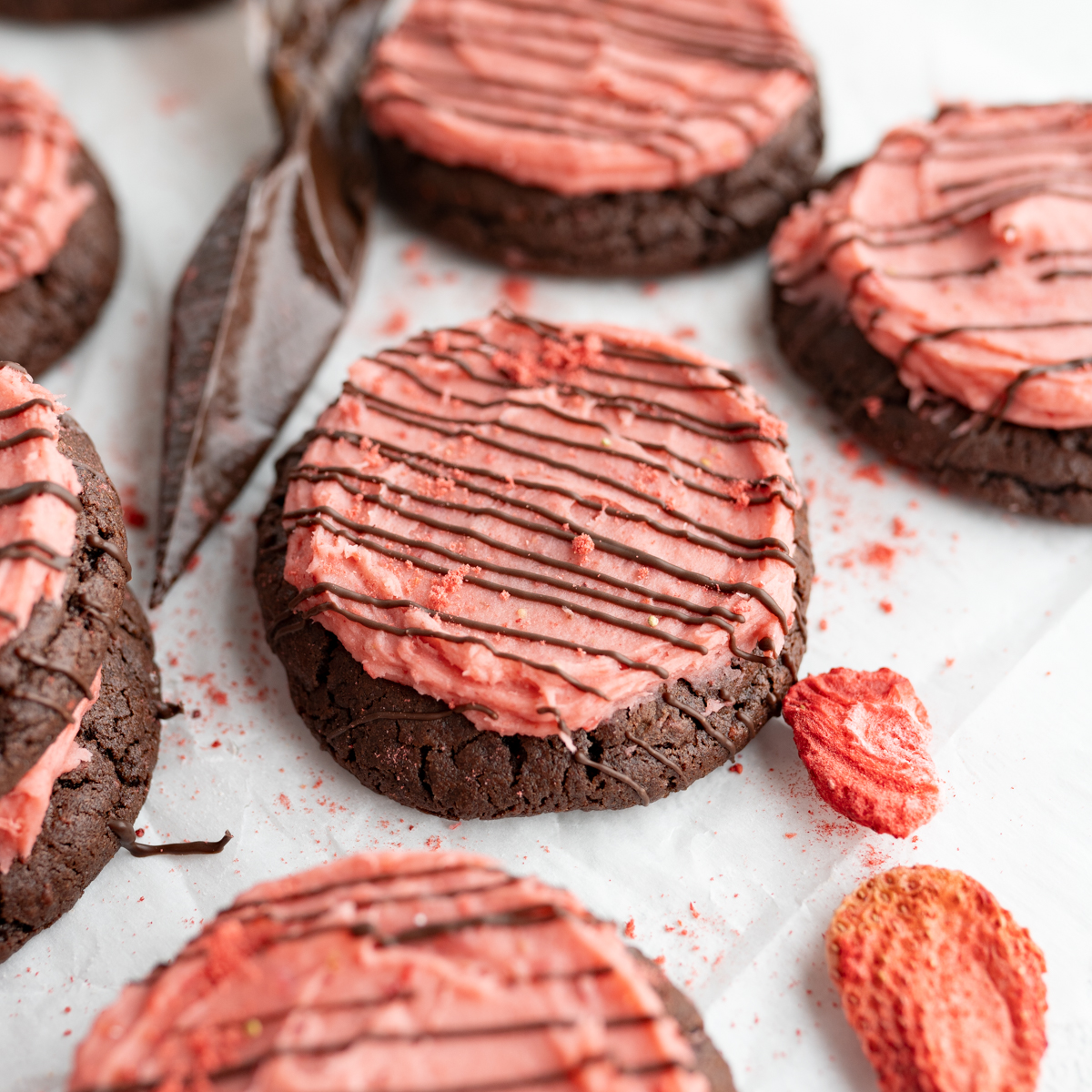 Cookie - Chocolate Covered Strawberry Cookies - 4